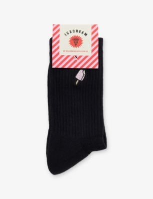 ICECREAM: Popsicle Stretch-Cotton Blend Socks