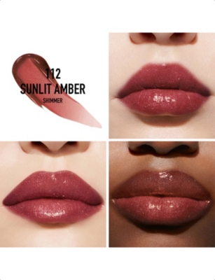Dior 112 Sunlit Amber Addict Lip Maximiser 6ml