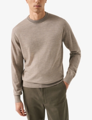 ETON: Crewneck Knitted Wool Jumper