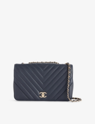 RESELFRIDGES: Pre-Loved Chanel Statement Leather Flap Shoulder Bag