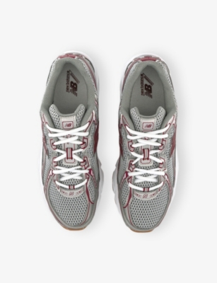 New Balance Mens Monarch Burgundy 740 V2 Mesh Low-top Trainers In Gray
