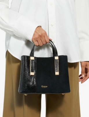 DUNE: Dinkydorry Mini Faux-Leather Tote Bag