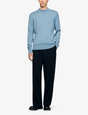 SANDRO: High-Neck Regular-Fit Wool Jumper