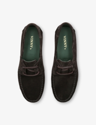 VINNY'S: Boatman Suede Shoes