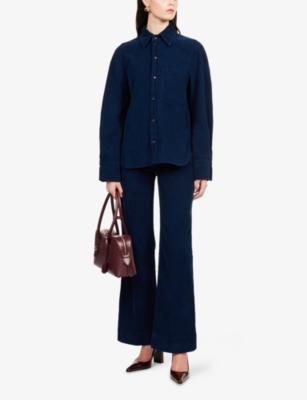 VICTORIA BECKHAM: Alina Straight-leg Denim Jeans
