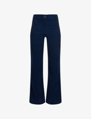 VICTORIA BECKHAM: Alina Straight-leg Denim Jeans