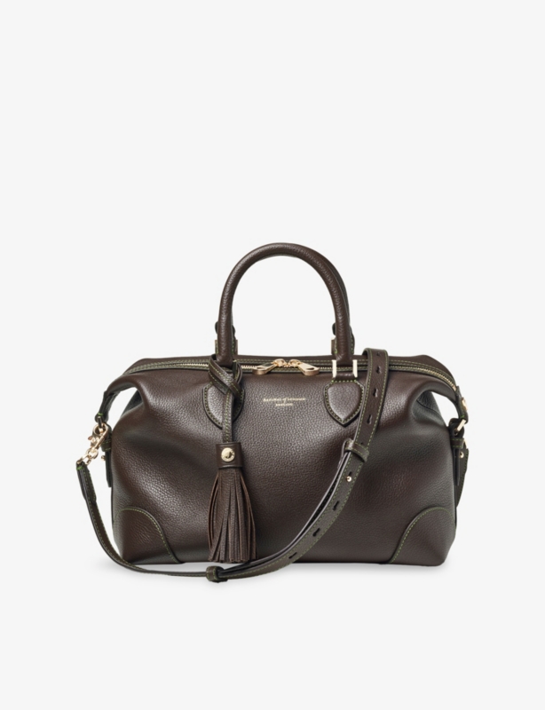 Hudson Leather Bowling Bag