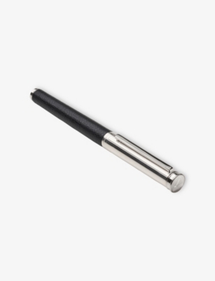 ASPINAL OF LONDON: Leather Case Rollerball Pen