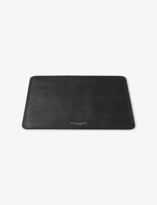 ASPINAL OF LONDON: Travel Leather Mouse Pad