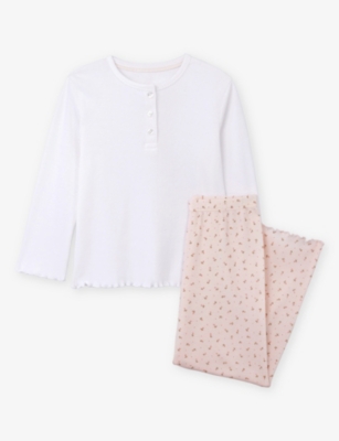 The Little White Company: Megan Floral-Print Cotton Pyjamas 2-12 Years