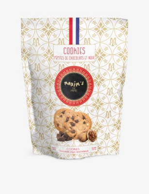 MAXIM'S: Dark and White Chocolate Chip and Walnut Cookies 120g