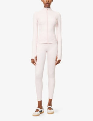 SISTERLY TRIBE: Softsculpt Zip Jersey Jacket