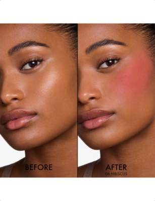 Dior 06 Hibiscus  Forever Soft Filter Liquid Blush 11ml In Red