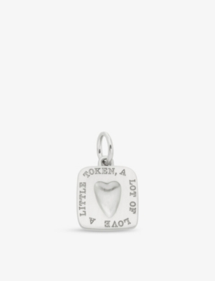 MONICA VINADER: Love Token Sterling-Silver Charm
