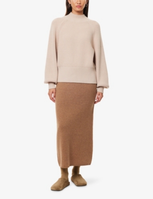 VARLEY: Martina High-Neck Knitted Jumper