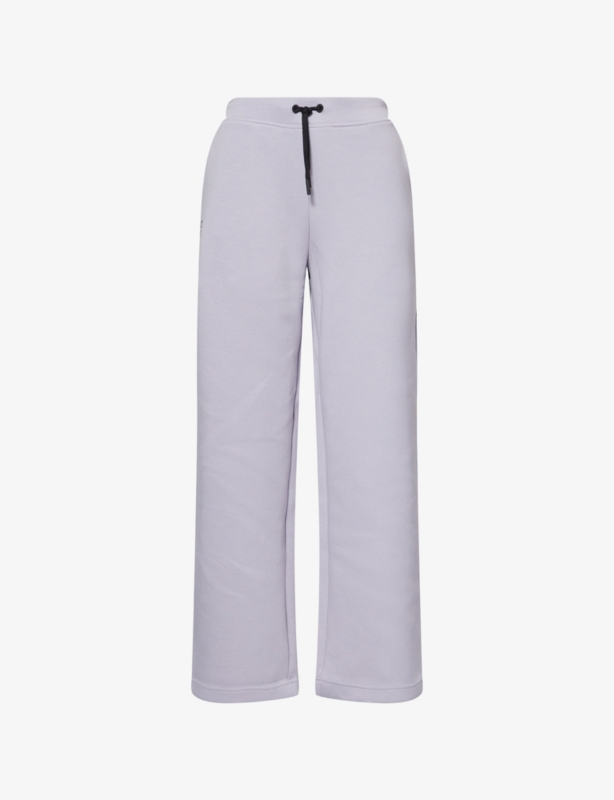 Focus Tech Straight-Leg Stretch-Cotton Blend Jogging Bottoms