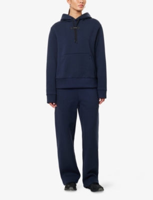 ON: Focus Tech Straight-Leg Stretch-Cotton Blend Jogging Bottoms