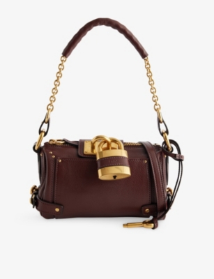 Chloé Womens Crafty Brown Paddington Small Leather Cross-body Bag In Brown