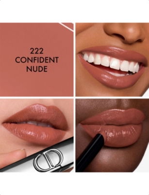 Dior Confident Nude Rouge  On Stage Shine Lipstick 2.2g