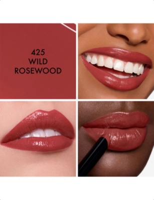 Dior Wild Rosewood Rouge  On Stage Shine Lipstick 2.2g