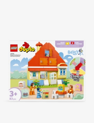 LEGO: LEGO® DUPLO® Bluey 10459 Family House with Memory Game Playset