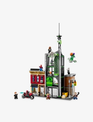 Lego® ǀ Marvel Spider-Man Vs. Oscorp, Kids' Super Hero Building Kit 76324