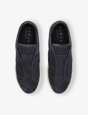 HOGAN: H668 Slip-On Suede Trainers