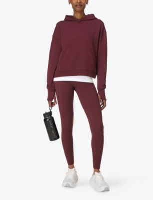 SWEATY BETTY: After Class Cotton-Jersey Hoody