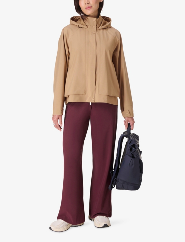 Motion Waterproof Cropped Woven Parka Jacket