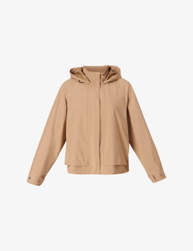 Motion Waterproof Cropped Woven Parka Jacket