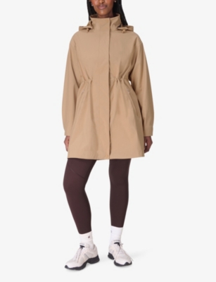 SWEATY BETTY: Guide Waterproof Parka Woven Jacket