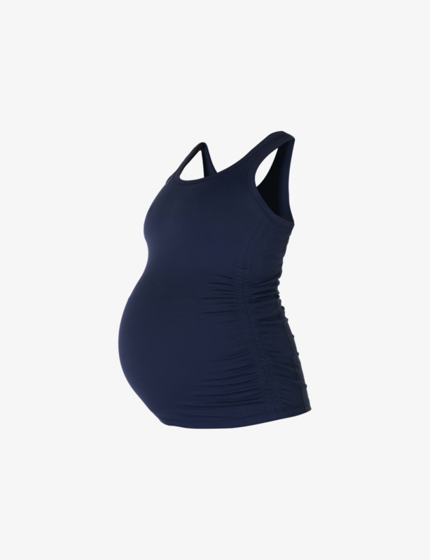 All Day Maternity Scoop-Neck Stretch-Woven Vest