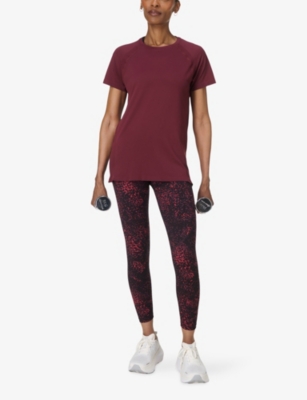 SWEATY BETTY: Athlete Featherweight Relaxed-Fit Woven T-Shirt