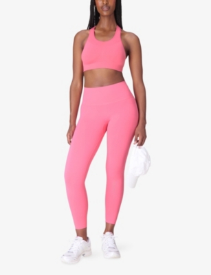 Sweaty Betty Womens Lollipop Pink Stamina Seamless High-rise Leggings In Pink