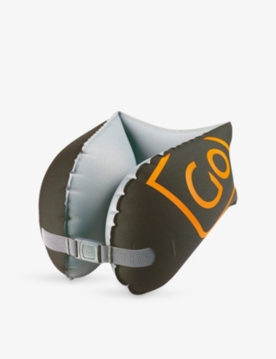Go Travel Comp Siesta Inflatable Neck Pillow Black In Black