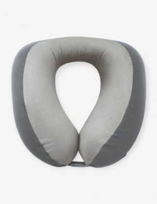 Go Travel Memory Dreamer Neck Pillow Navy Grey