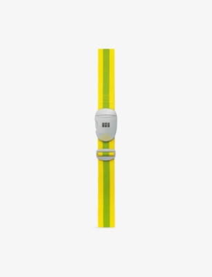 Go Travel Yellow Green Combi Luggage Strap In Green