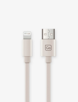 Go Travel White Lightning Connector Cable 2m In White