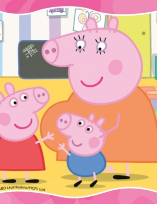 PEPPA PIG: Peppa Pig Four In A One Box Puzzles