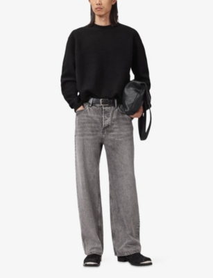 ALLSAINTS: Marko Crewneck Wool-Alpaca Blend Jumper