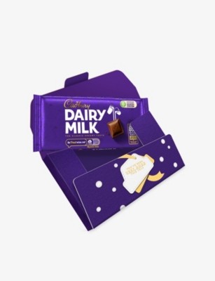 CADBURY: Cadbury Merry Christmas mas Dairy Milk Chocolate Bar 110g