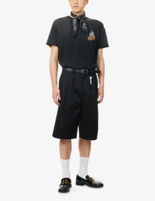 WILLY CHAVARRIA: Graphic-Print Short-Sleeve Cotton T-Shirt