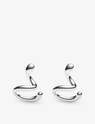 MARIA BLACK: Coil Whirl Sterling-Silver Right Ear Cuff&nbsp;