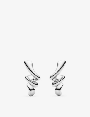 MARIA BLACK: Coil Small Sterling-Silver Earrings