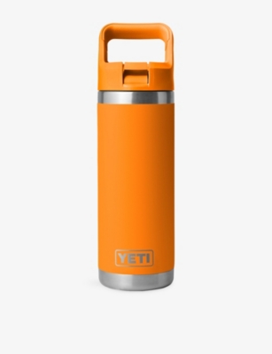Yeti King Crab Orange Rambler 18oz Stainless-steel Straw Cup 532ml