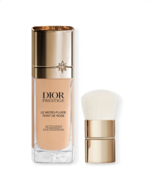 Dior 3n  Prestige Le Micro-fluid Teint De Rose Micro-nutritive Foundation 30ml In Brown