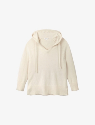 The White Company: Relaxed-Fit Cotton-Blend Hoody