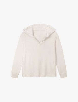 The White Company: Lightweight Cotton Slub Hoody