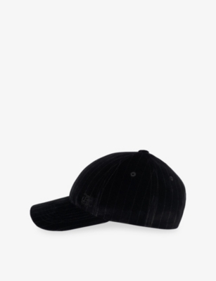 The Kooples Womens Black Logo-embroidered Cotton Baseball Cap In Black