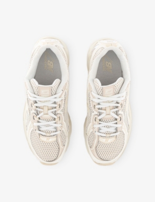 New Balance Mens Bisque 740 V2 Woven Trainers In Neutral